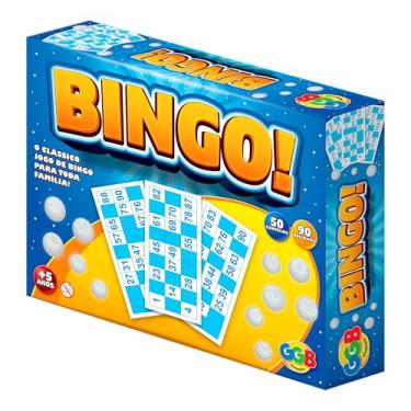 Imagem de GGB Plast Jogo Bingo Econômico 50 Cartelas 90 Bolinhas