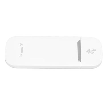 Imagem de VBESTLIFE Dongle Usb Wifi 4g Lte, Roteador Hotspot Móvel, Dispositivo Modem Portátil de 150mbps Com Slot para Cartão Sim para Viagens, Suporta 10 Usuários (Branco)