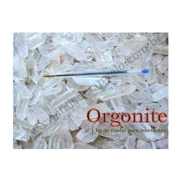 Imagem de 1kg de Cristais de Quartzo Pequenos para Montagem de Orgonite - Crista