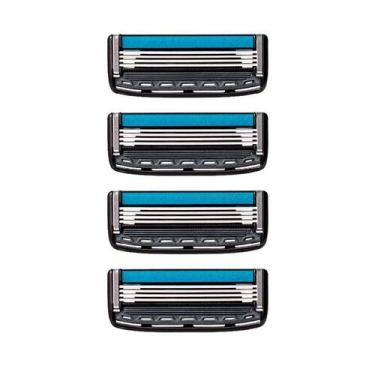 Imagem de Dr. Jones Recargas The Razor 4 - Conjunto com 04 Lâminas de Aço Inoxid