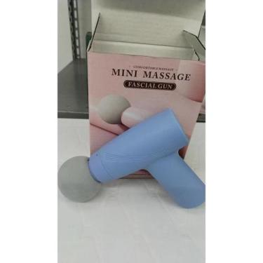 Imagem de Pistola Massageadora Elétrica Miofascial Corporal Fisioterap - YDH, Az