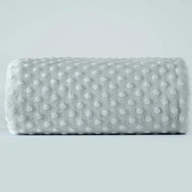 Imagem de Cobertor Hug Fluffly Dots Cinza