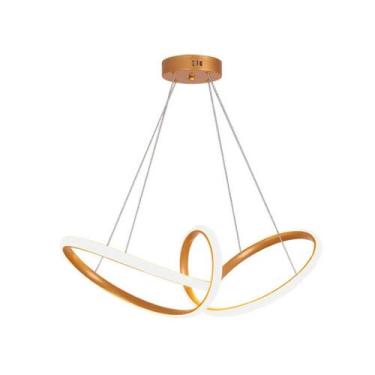 Imagem de Luminária Pendente Link Led Integrado 30W Sala Quarto Moderna Bivolt -