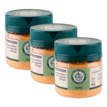 Imagem de Kit 3X: Curry Companhia das Ervas 80g