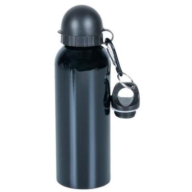 Imagem de Garrafa Squeeze Alumínio 500ml Com Chaveiro Mosquetão - Plena Mix, Pre