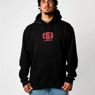 Imagem de Moletom Masculino Rip Curl Archive - BLACK-Masculino