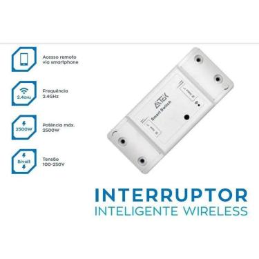 Imagem de Módulo Inteligente Wifi 1 Canal 10A App Tuya Alpha700 Aitek