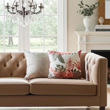 Imagem de Capas para Almofadas 55 x 55 Estampada Conjunto 2 Peças - Nallu Decor