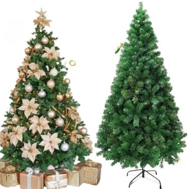 Imagem de Árvore de natal pinho inteiro 1.5m 1.8m 2.1m 2.4m 550 900 1200 1450 ramos(1,50 Metros e 550 galhos)