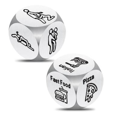 Imagem de Presentes de 11º aniversário do Dice Set Anniversary Steel - Marca Pró