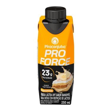Imagem de Bebida Láctea Piracanjuba Pro Force 23g de Proteína Banoffee 250ml