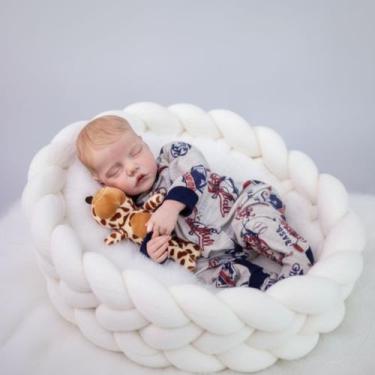 Imagem de Bebê Reborn Twin B Recém Nascido + Enxoval Completo - Mundo Azul E Ros