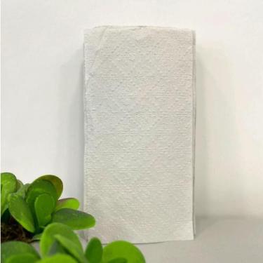 Imagem de Papel interfolha Branco 22,5x21cm 2 dobras folha simples Toppel