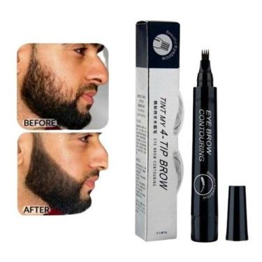 Imagem de Barba Masculina Enchimento Caneta Barba Reparação, Lápis-pre - Rose Ro