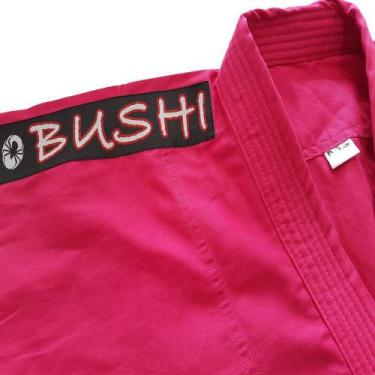 Imagem de Kimono Judô JiuJitsu Reforçado Juvenil marca aranha, Rosa, M3