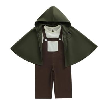 Imagem de Fernvia Conjunto de 4 peças (verde conjunto de 3 peças, 6 a 12 meses)