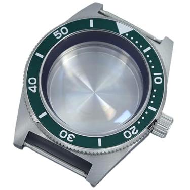 Imagem de Caixa de relógio mecânica à prova d'água vintage de aço inoxidável para relógio Seiko Nh34 Nh35 Nh36 Nh38 Movimento 62MAS, Tampa inferior sólida 12, Caixa de relógio de luxo