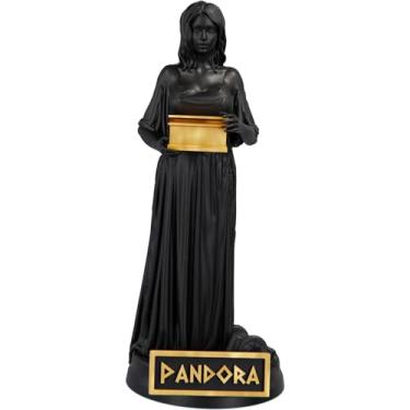 Imagem de Estátua Pandora - Mitologia Grega - Primeira Mulher (Cor Aurum Noctis)