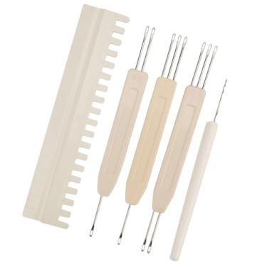 Imagem de RiToEasysports Conjunto de Empurrador de Agulha e crochê para Máquina de tricô Kh581 Kh811 Kh821-ferramentas para Trabalho de tricô Eficiente