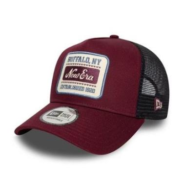 Imagem de BONE NEW ERA 9FORTY A-FRAME TRUCKER BRANDED VERMELHO-Unissex