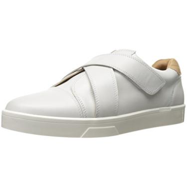 Imagem de Calvin Klein Tênis feminino Issie Fashion, Branco platinado, 10