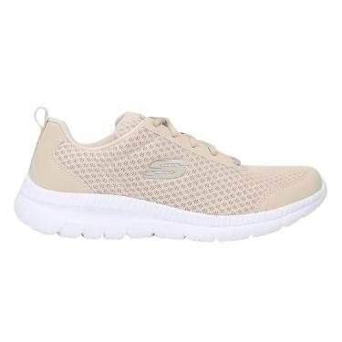 Imagem de Tênis Feminino Skechers Bountiful Be Kind Creme - 149219BR-Feminino