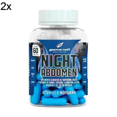 Imagem de Kit 2x Night Abdomen 60 Cáps Bodyaction-Unissex