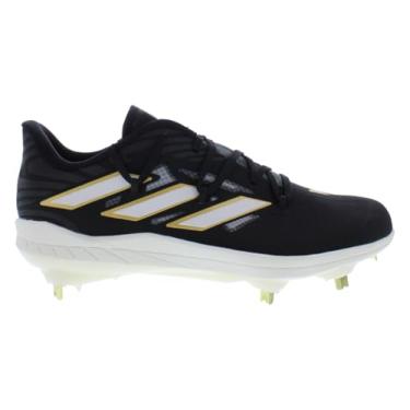 Imagem de adidas Tênis masculino Adizero Afterburner 9, Core Black/Palhaço Branco/Dourado Metálico, 47