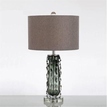 Imagem de Luminária de mesa LED contemporânea de luxo, estilo nórdico, criativa, para sala de estar, quarto, escritório, casa de campo ou hotel (Estilo 22)