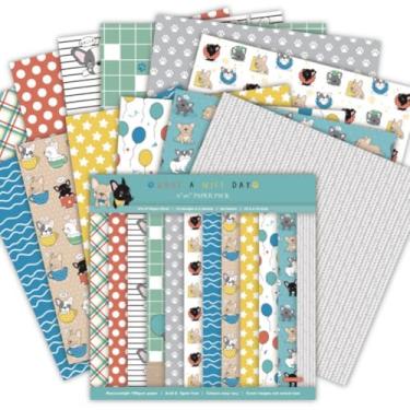 Imagem de Scrapbook DIY Álbum Scrapbook Papel Mão Conta Cartão Fazendo Fundo Materiais de Artesanato