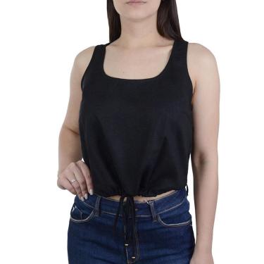 Imagem de Regata Feminina Lado Avesso Preta - L1256-Feminino
