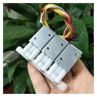 Imagem de Válvula solenoide de 3 vias CC 12V N/C Controle de fluxo de ar normalmente fechado