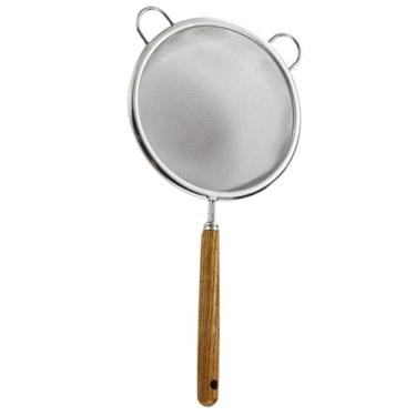 Imagem de Escorredor para cozinha, coador de aço inoxidável, peneira de farinha, peneira de malha fina, utensílios de cozinha para cozinhar vegetais, macarrão, farinha, arroz, comida de bebê