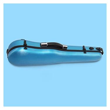 Imagem de Estojo De Violino Portátil Leve Tamanho 4/4 Com Trava De Código Estojo De Fibra De Carbono Tamanho Completo Estojo de Violino (Color : 02)