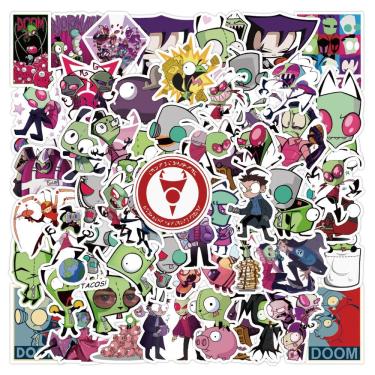 Imagem de Adesivos Alien Waterproof Vinyl Anime 50 unidades/lote 5-7 cm