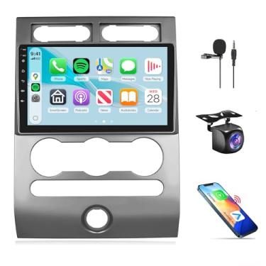 Imagem de Rádio estéreo Android 4G + 64G para Ford Expedition 2007-2014 (A/C manual, Rimoody tela sensível ao toque de 22,4 cm, GPS, Bluetooth, FM EQ, WiFi, câmera de backup automático Android