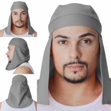 Imagem de Touca de Soldador Brim Legionário Sem Aba Proteção Solar Maicol