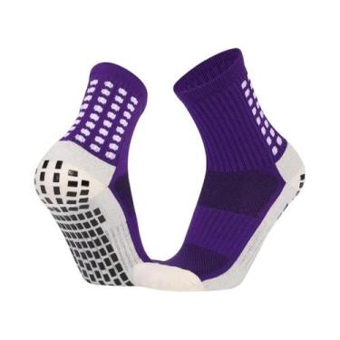 Imagem de Meias Antiderrapantes Para Futebol Masculino, Esportes E Ciclismo Com 