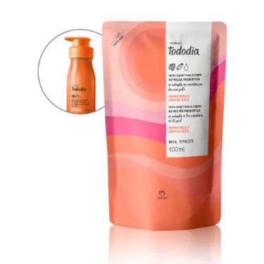 Imagem de Hidratante Corporal Tododia Natura Manga E Água Coco Refil sachê 400ml