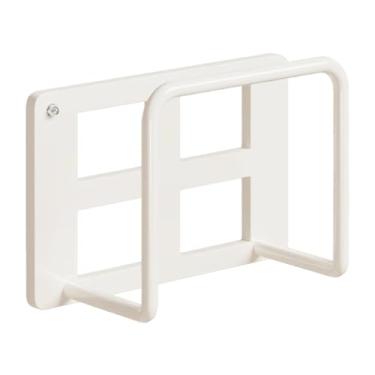 Imagem de Baoblaze Caixa de armazenamento para roteador, prateleira para roteador, suporte para caixa, suporte para modem, plugue inferior para TV, capa para montagem na, S