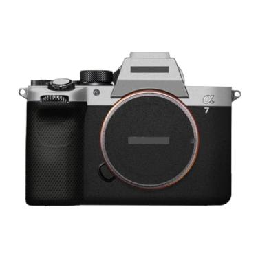 Imagem de A7M5 Capa de câmera antiarranhões decalque para câmera Sony ILCE-7M5 / A7 V A7V protetor A7V película adesiva acessórios (prata + preto fosco, para Sony A7V/A7M5)