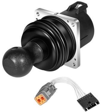 Imagem de Kit de substituição de controle de joystick de eixo duplo 101174 101174GT com adaptador de arnês adequado para modelos Genie Straight Booms Lifts S/XS/Z Series
