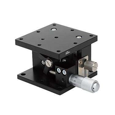 Imagem de Z Axis Mobile Optical Deslocamento Fino Plataforma de Ajuste Elevadores Altura Ajustável Palco Mesa Deslizante 60x60mm Estação de Recorte