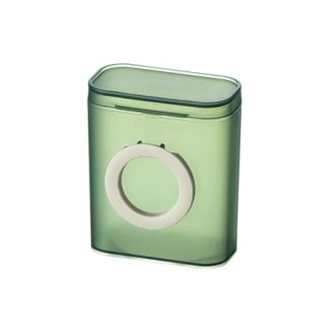 Imagem de Caixa organizadora de cabos, capa e suporte para celular, cabo de alimentação, fone de ouvido, caixa de armazenamento de cabo de dados multifuncional, escritório, casa, viagem. - Verde