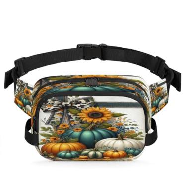 Imagem de Pochete preta para mulheres e homens com alça ajustável, bolsa transversal, bolsa de peito, bolsa tiracolo, Cor 17