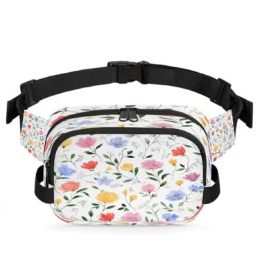 Imagem de Pochete de decoração étnica mandala para mulheres e homens com alça ajustável, bolsa transversal, bolsa de peito, bolsas de bumbum, Cor 23