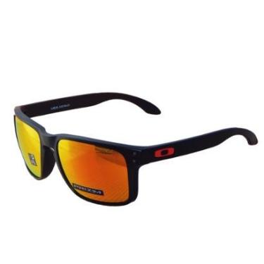 Imagem de Óculos de Sol Oakley Holbrook XL OO9417 - Matte Black - Prizm Ruby - 04/59-Masculino