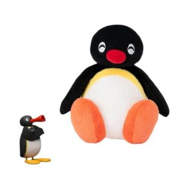 Imagem de Bonecos De Pelúcia Da Família Pinguim Clássica, Brinquedos Macios E Ch