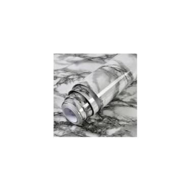 Imagem de Papel de Parede Adesivo em PVC, Estampa Tela Cinza, 5 Metros x 60cm, Impermeável, Lavável, para Decoração de Ambientes