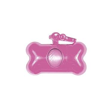 Imagem de Kit Porta Saquinhos Coletores Dois Rolos Jambo Rosa